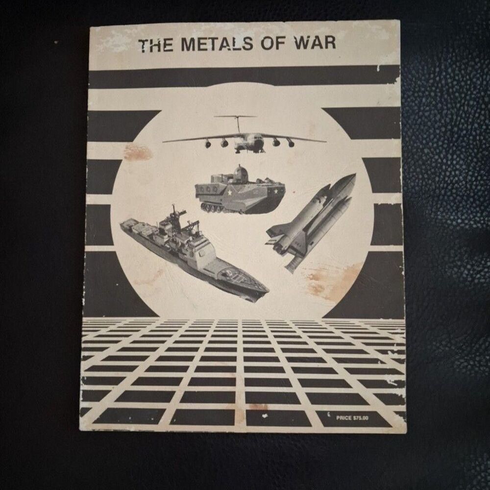 The Metals Of War International Metals Advisory Corp Vintage PB Defense Industry